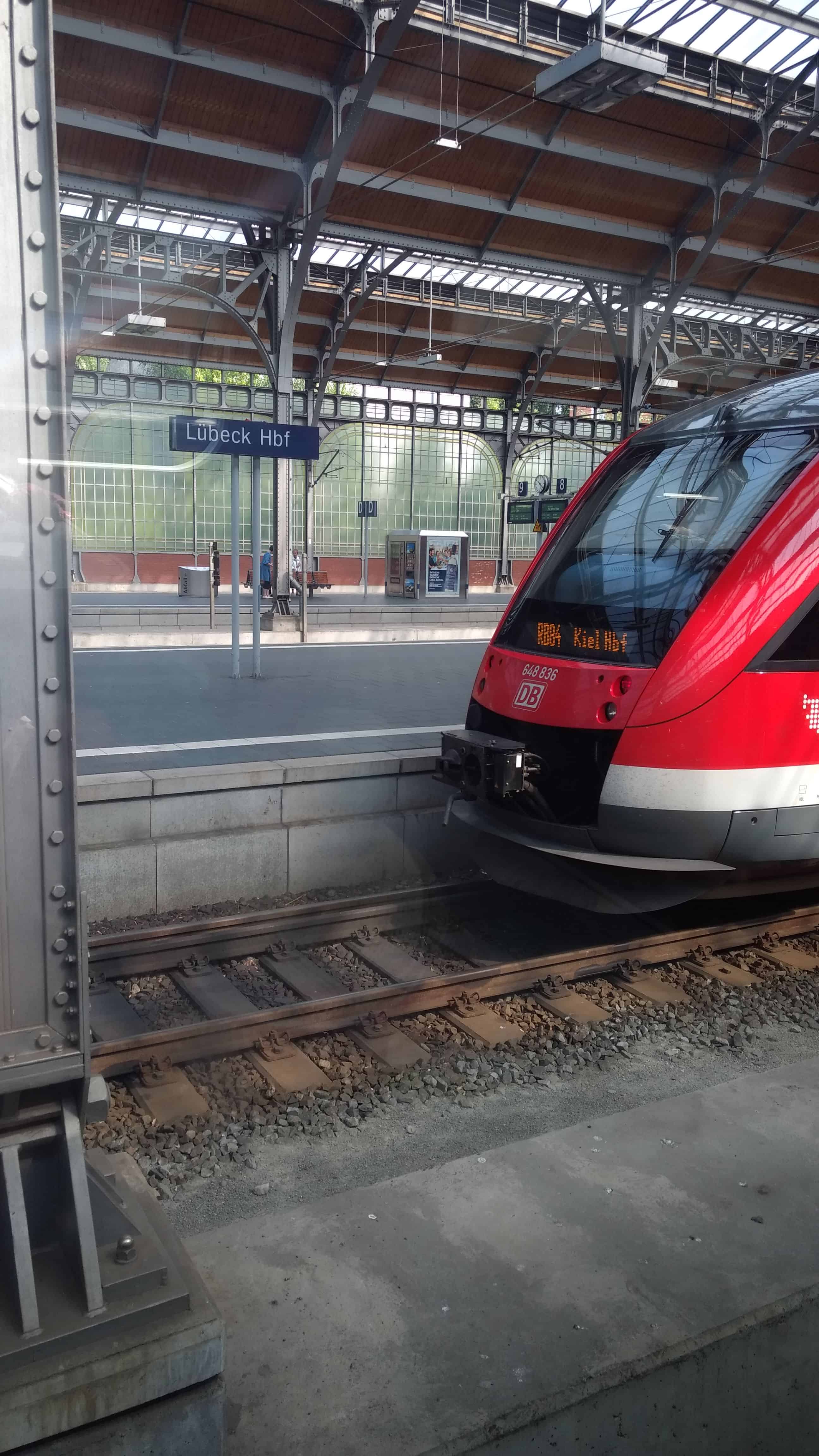 Zug in Lübeck