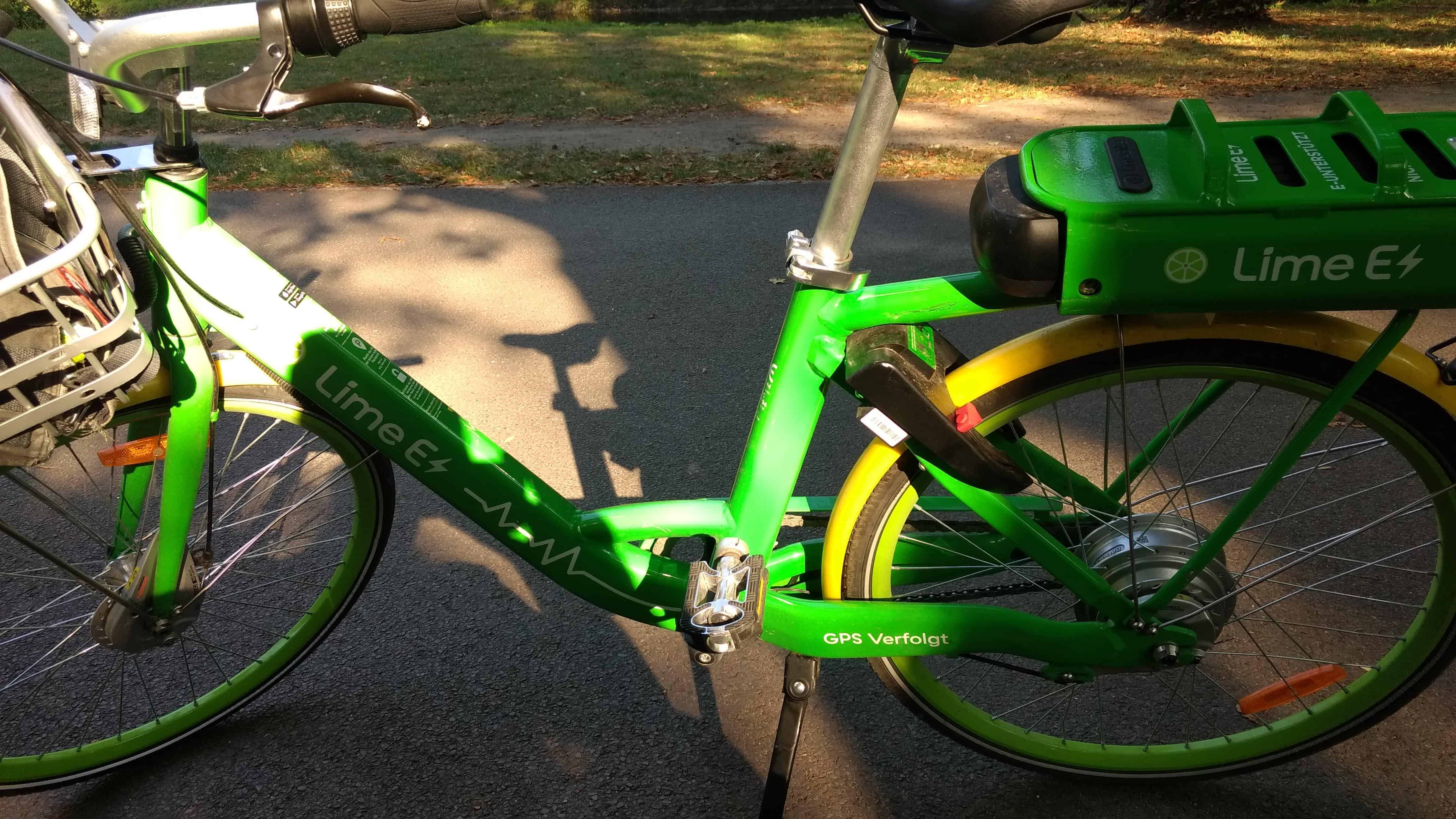 Lime Ebike skriptbude